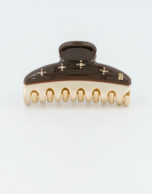 Vendome|Clips|7.5|BROWN|Acelate Alexandre De Paris GCC