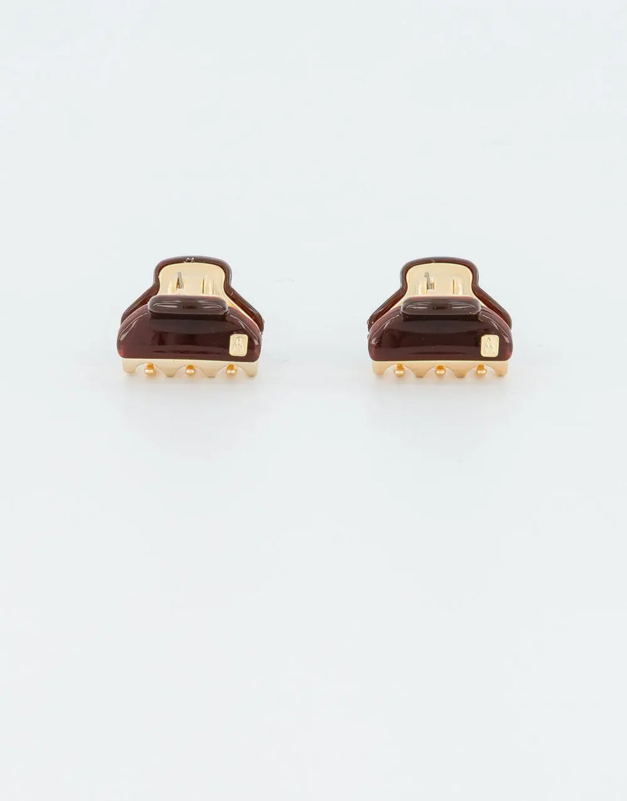 Micro Classique Clip (Piece) - Brown