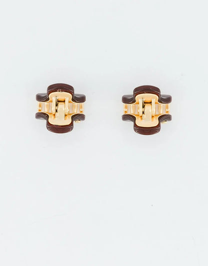 Vendome|Clips|1.8|BROWN|Acelate Alexandre De Paris GCC