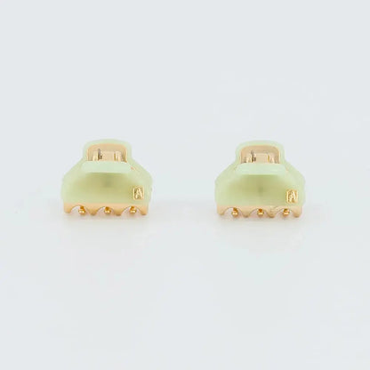  Forêt Clip-Green hair clip=-1.8 cm-summer collection- Alexandre de paris GCC