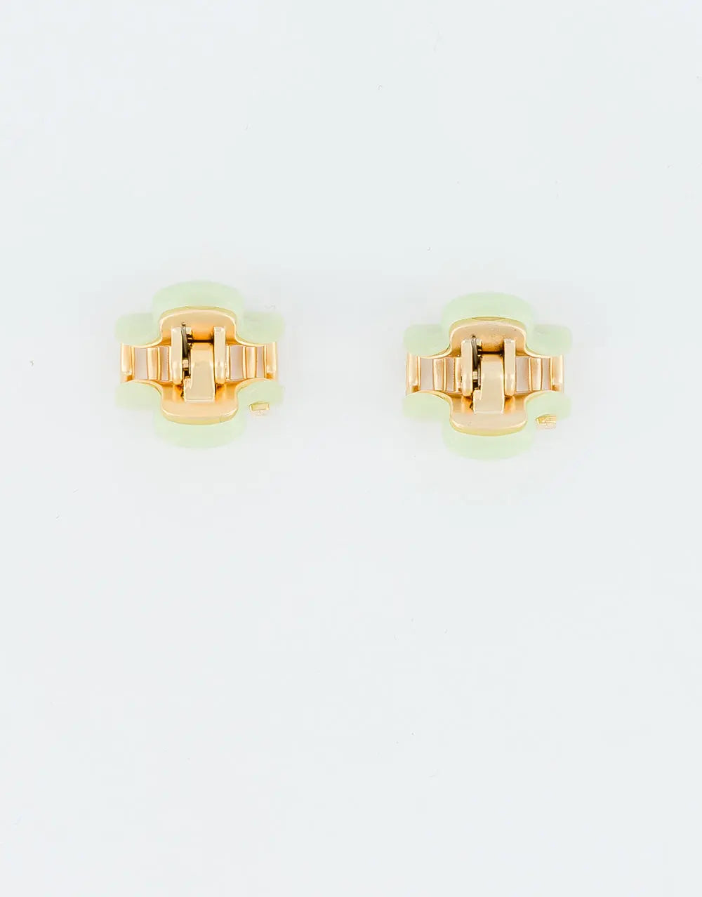  Forêt Clip-Green hair clip=-1.8 cm-summer collection- Alexandre de paris GCC