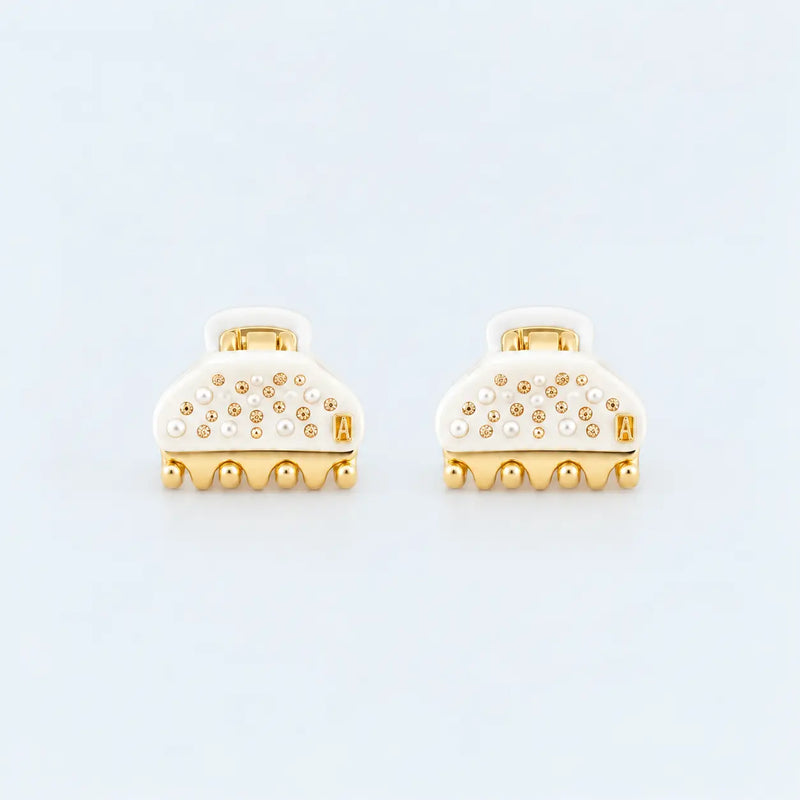 Brillants Minis Clip - White