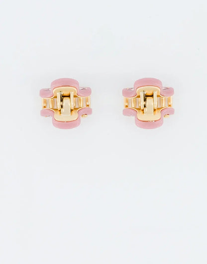 Précieux Clip - Pink , Vendome Clip, Alexandre De Paris GCC, Pink, 1.8 cm, Eid Collection
