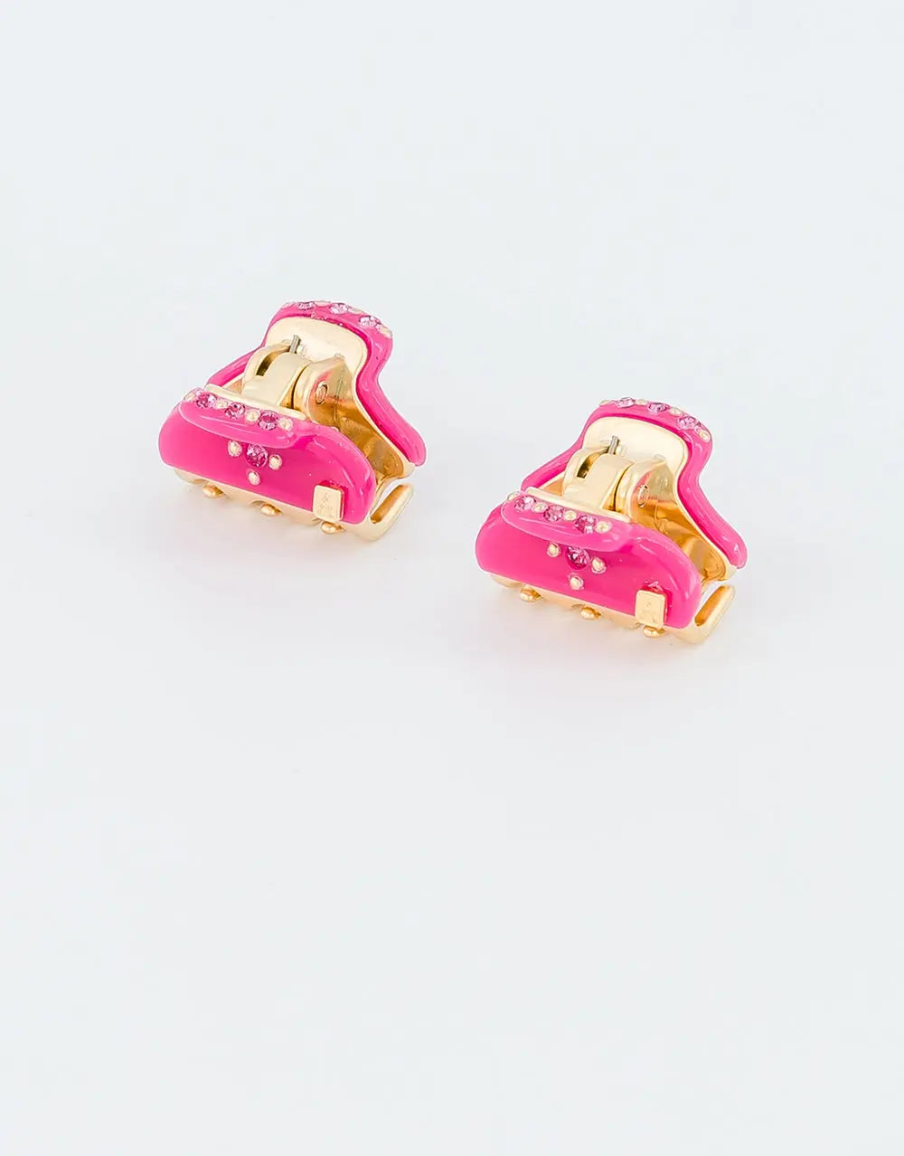  Fleur Fine Clip - Pink , Vendome Clip, Alexandre De Paris GCC, Pink, 1.8 cm, Eid Collection
