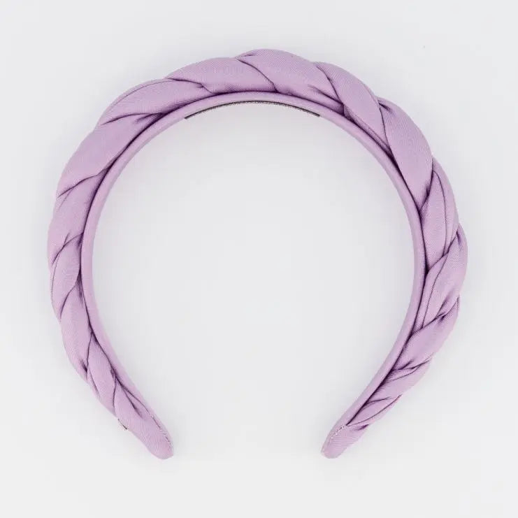 LIMITED|HEADBAND||PURPLE|SATIN