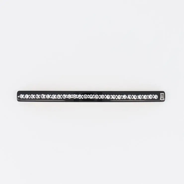 TIMELESS|BARRETTE|11|BLACK|ACELATE