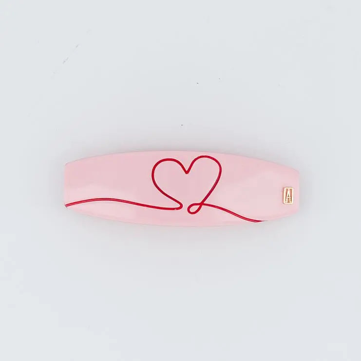 Limited|Barrette|6|PINK|Acelate Hair & Beauty Network