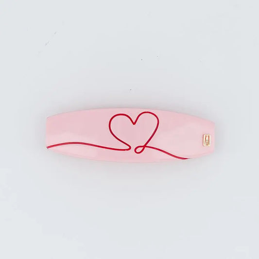 Limited|Barrette|6|PINK|Acelate Hair & Beauty Network