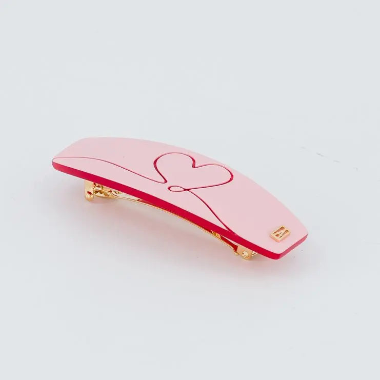 Limited|Barrette|6|PINK|Acelate Hair & Beauty Network
