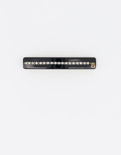 Timeless|Side Barrette|6|BLACK|Acelate Alexandre De Paris GCC
