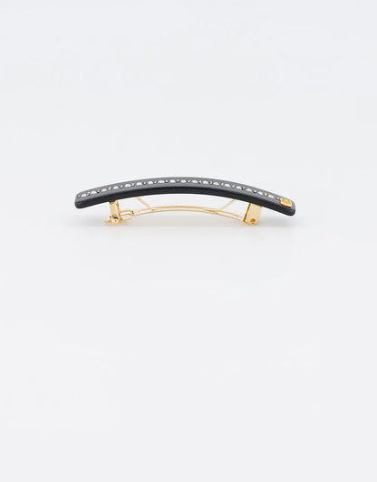 Timeless|Side Barrette|6|BLACK|Acelate Alexandre De Paris GCC