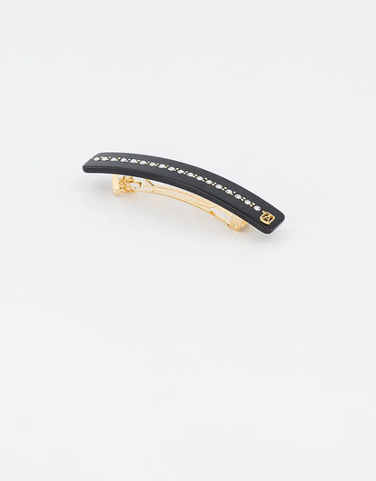 Timeless|Side Barrette|6|BLACK|Acelate Alexandre De Paris GCC