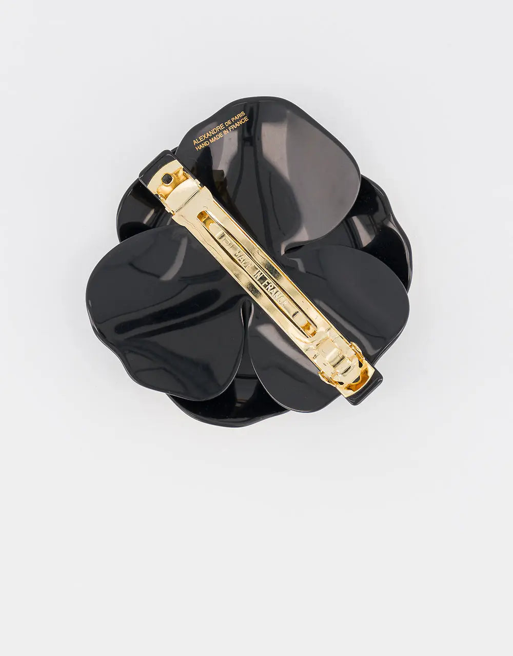 Camelia|Barrette|8.5|BEIGE|Acelate Alexandre De Paris GCC