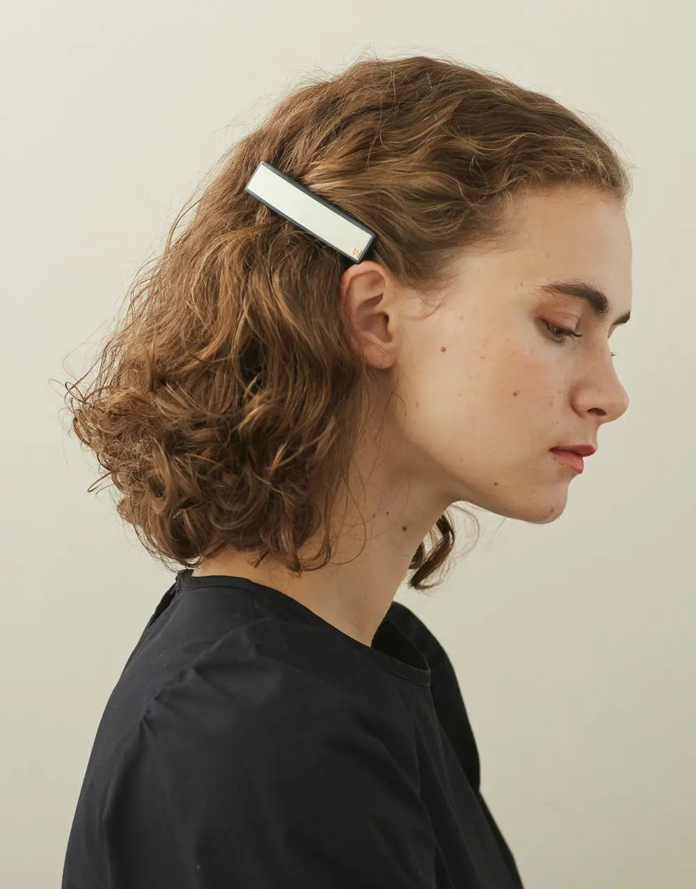 Liserai|Barrette|8.5|BEIGE|Acelate Alexandre De Paris GCC