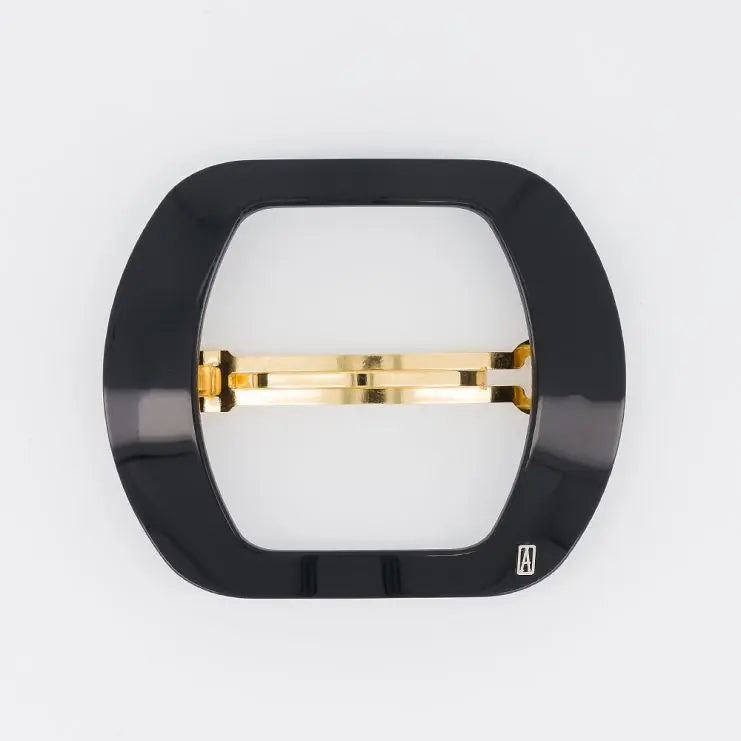TIMELESS|BARRETTE|8|BLACK|ACELATE