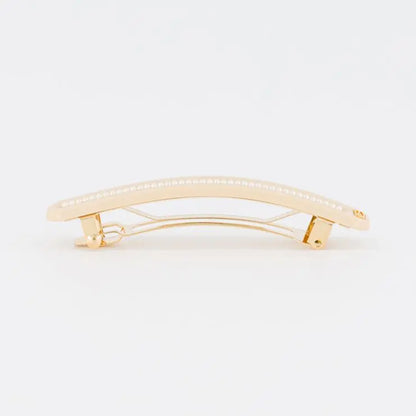 BEADS|BARRETTE|8|BEIGE|ACELATE Hair & Beauty Network