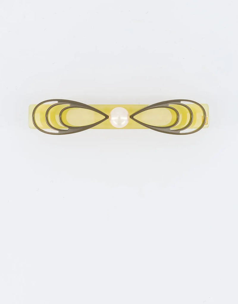 Ruban Sauge Barrette - Green