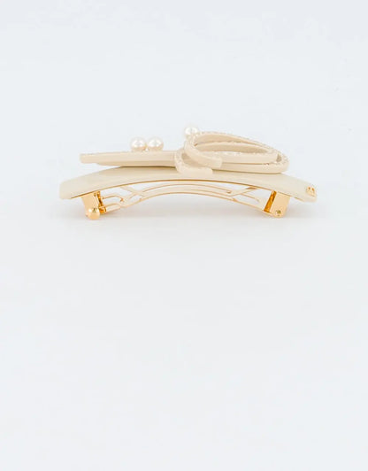Limited|Barrettes|8|BEIGE|Acelate Alexandre De Paris GCC