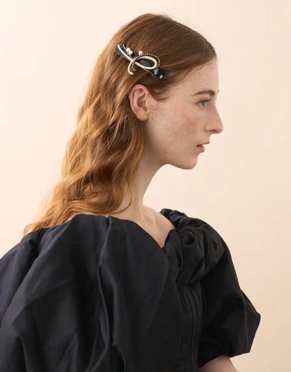 Limited|Barrettes|8|BLACK|Acelate Alexandre De Paris GCC