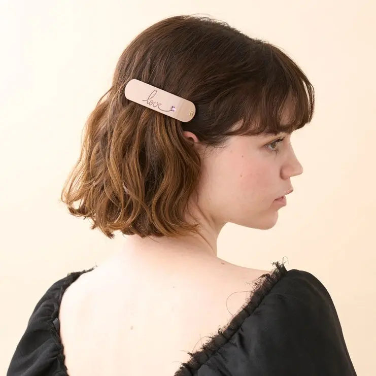 Limited|barrette|8.5|PINK|Acelate Alexandre De Paris GCC