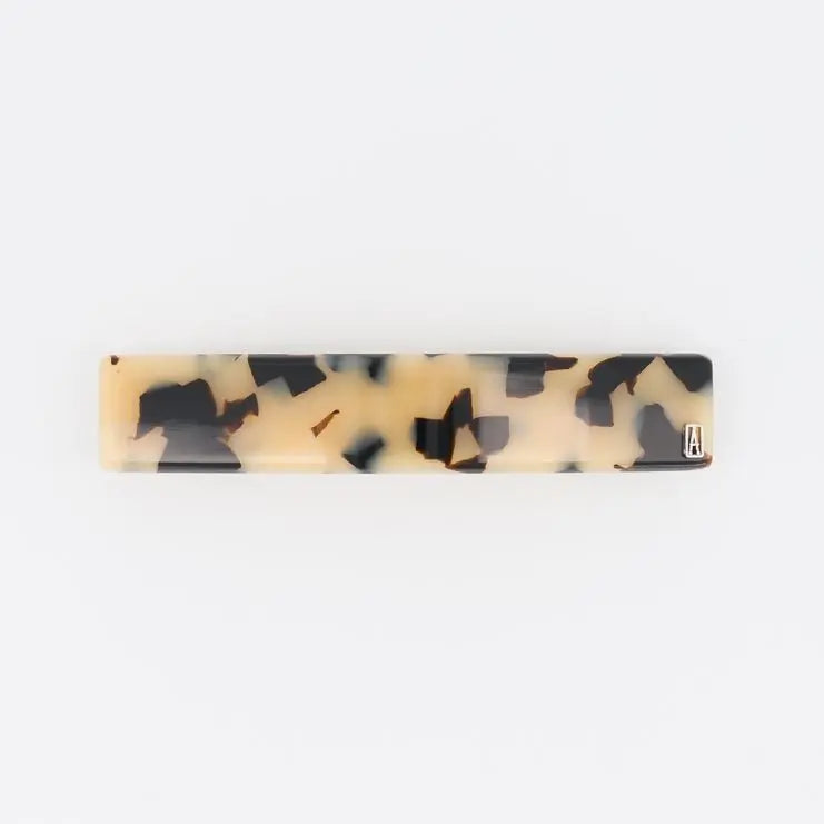 TIMELESS|BARRETTE|8.5|MARBLE BLOND|ACELATE