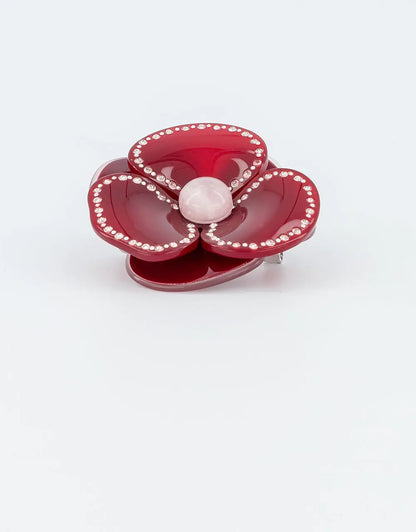 Limited|SIDE PIN|3.8|RED|Acelate Alexandre De Paris GCC