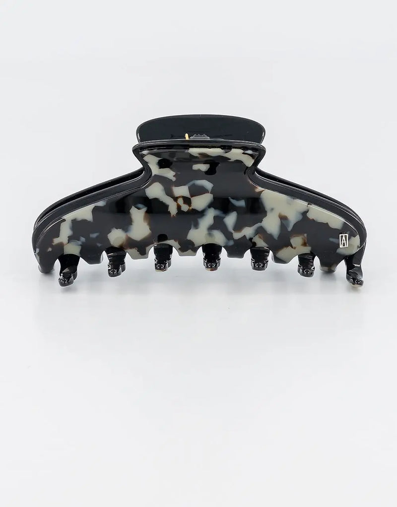 TIMELESS|CLIPS|8.5|MARBLE BLACK|ACELATE