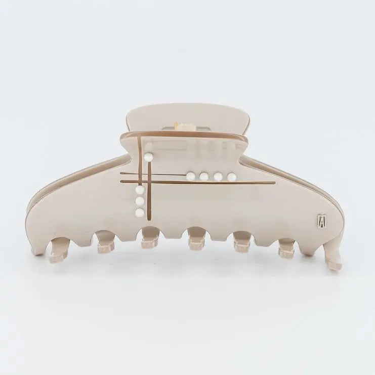 Limited|Clips|11|BEIGE|Acelate Alexandre De Paris GCC