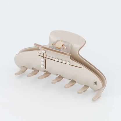 Limited|Clips|11|BEIGE|Acelate Alexandre De Paris GCC
