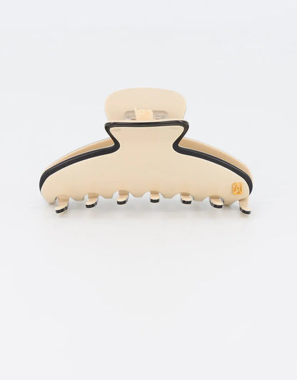 Pince sable clip- beige claw clip-8.5cm-alexandre de paris gcc
