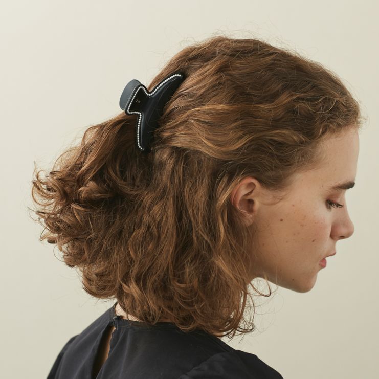 Beads|Clips|8.5|BLACK|Acelate Alexandre De Paris GCC