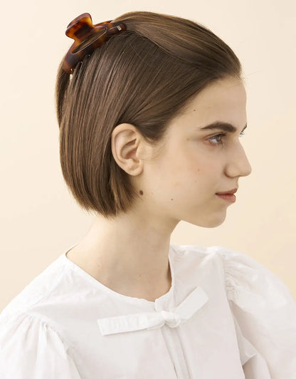 Timeless|Clips|8.5|BROWN|Acelate Alexandre De Paris GCC