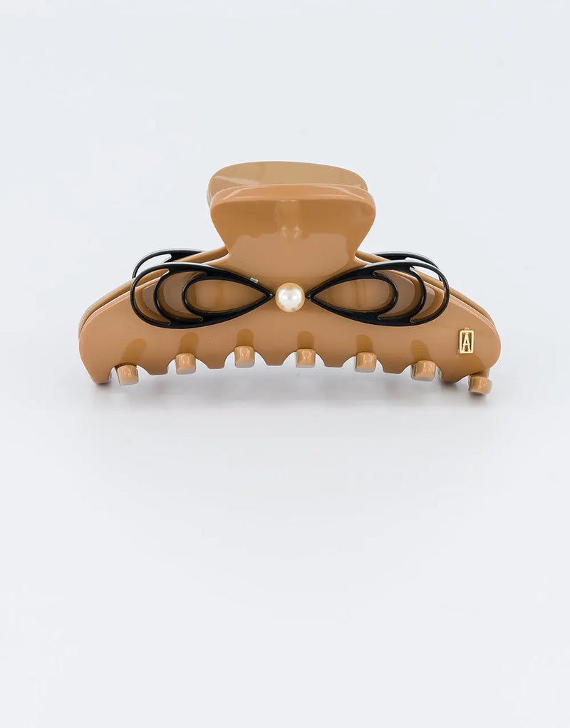 Limited|Clips|8.5|BROWN|Acelate