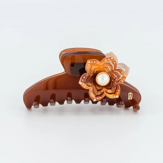Limited|Clips|8.5|BROWN|Acelate Alexandre De Paris GCC