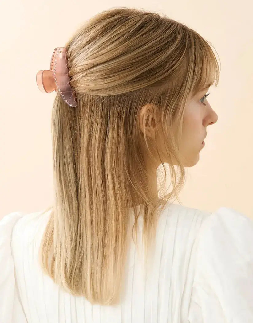 Shop Luxury Rosé Prisme Pink Hair Clip Online – Alexandre De Paris GCC