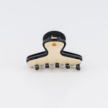 Alba clip-6 cm-vintage hair clamp clip-Beige-Alexandre de paris gcc