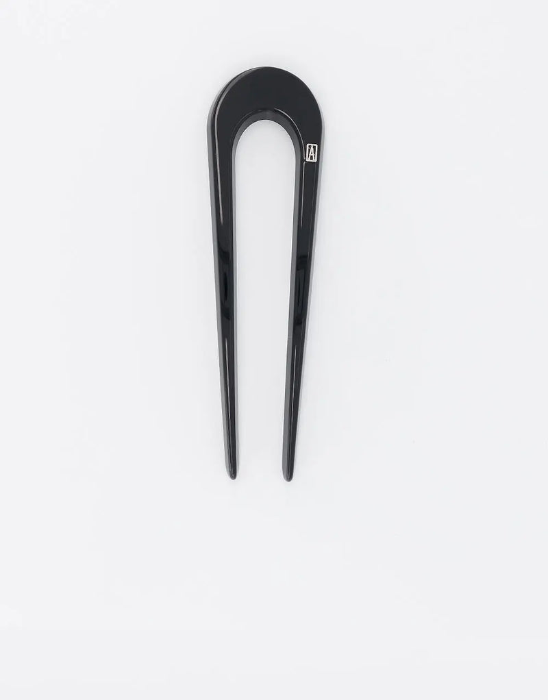 Timeless|Side Barrette|11.5|BLACK|Acelate