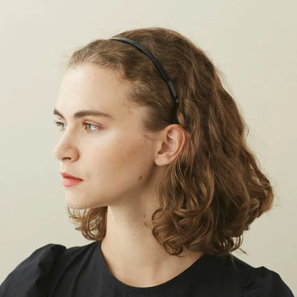 Timeless|Headband||BLACK|Acelate Alexandre De Paris GCC
