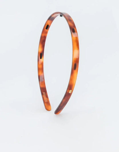 Écaille Classique Headband-Brown-Hair headband-Brown headband-Thin headband-Alexandre de Paris GCC 
