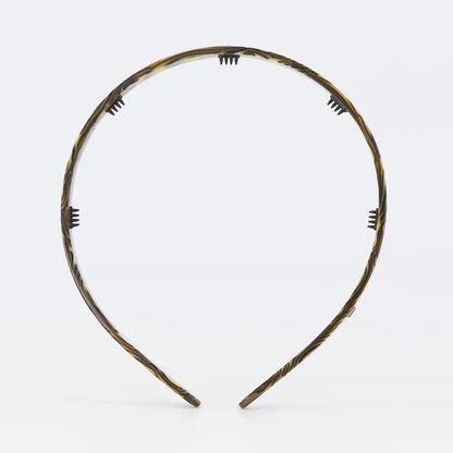 Terre De Paris Headband-Mother of Pearl-Designer hair headband-French headband-Luxury hair accessory 