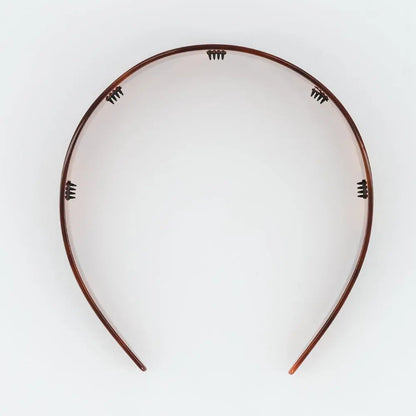 Timeless|Headband|4|BROWN|Acelate Alexandre De Paris GCC