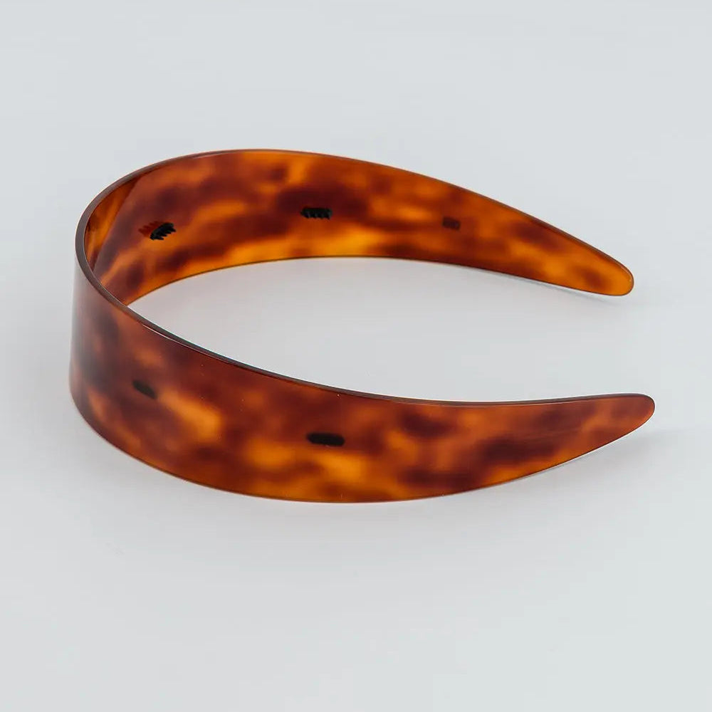 Timeless|Headband|4|BROWN|Acelate Alexandre De Paris GCC