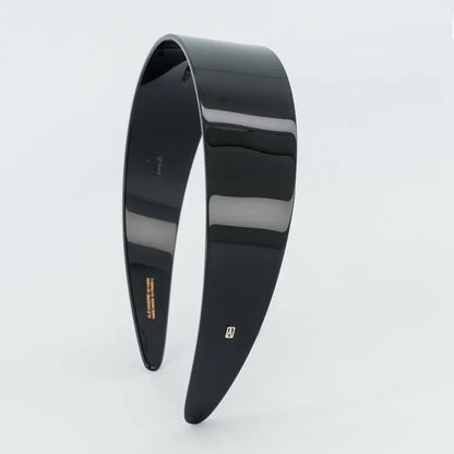 Timeless|Headband|4|BLACK|Acelate Alexandre De Paris GCC
