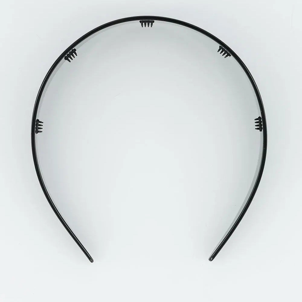 Timeless|Headband|4|BLACK|Acelate Alexandre De Paris GCC