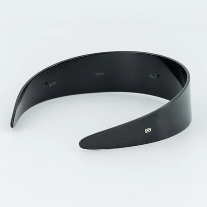 Timeless|Headband|4|BLACK|Acelate Alexandre De Paris GCC