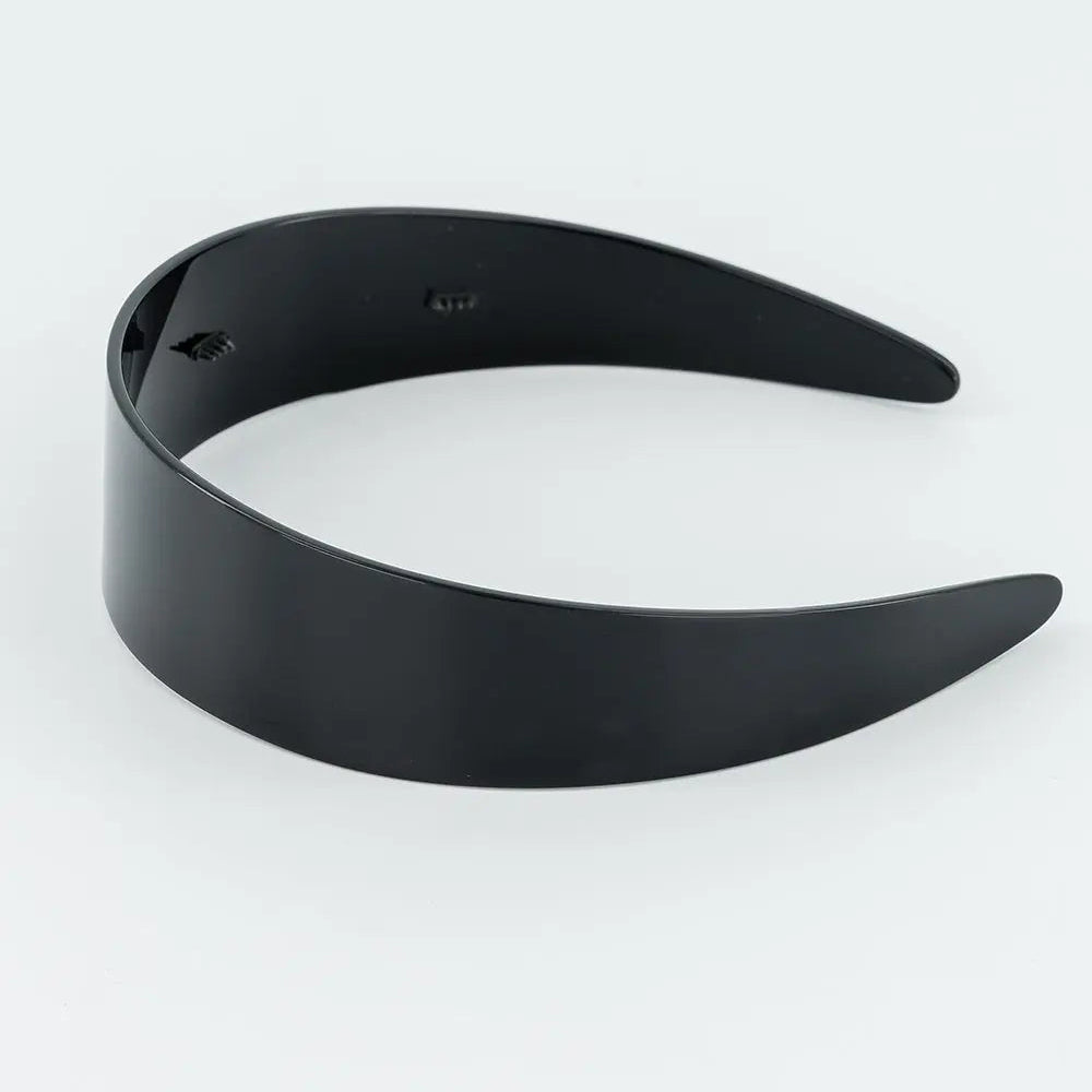 Timeless|Headband|4|BLACK|Acelate Alexandre De Paris GCC