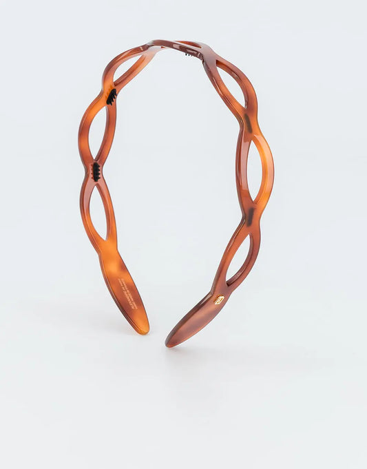 Timeless|HEADBAND|2|BROWN|Acelate Alexandre De Paris GCC