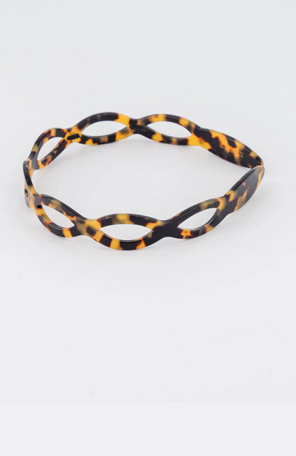 Chic Absolu Headband-Black-Designer black headband-Modern hair accessory-French luxury headband -Alexandre de Paris GCC 