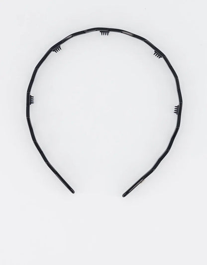 Timeless|Headband||BLACK|Acelate Alexandre De Paris GCC