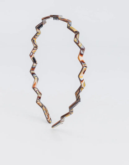TImeless|Headband|0.5|MOTHER OF PEARL|Acelate Alexandre De Paris GCC